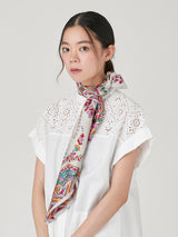 <シルクスカーフ88>サラサ