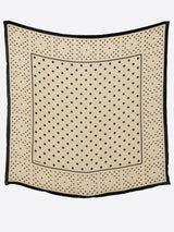 <コットンシルクストール120>ジオメドット