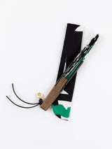 <扇子>ブロックペイズリー