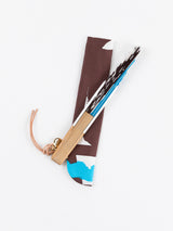 <扇子>ブロックペイズリー