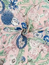 COTTON SCARF 65 / JUNGLE FRUITS