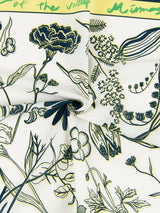 COTTON SCARF 65 / FLORA
