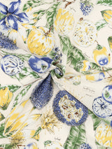 COTTON SCARF 65 / JUNGLE FRUITS