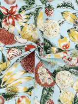 COTTON SCARF 65 / JUNGLE FRUITS