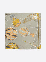 <シルクスカーフ40>バルーンスカイ