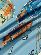 <シルクスカーフ40>バルーンスカイ