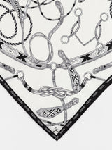 <シルクスカーフ65>ネイティブビット