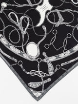 <シルクスカーフ65>ネイティブビット