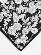 SILK SCARF 65 / FLOWER