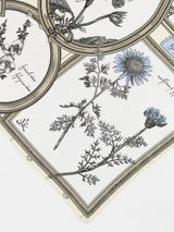 SILK SCARF 65 / FRAME FLOWER