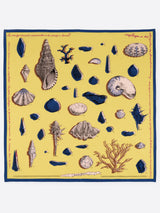 <コットンスカーフ65>シェル