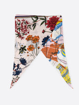 <ダイヤ型スカーフ>コラージュバルーンヒストリー