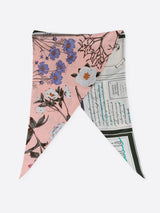 DIAMOND SCARF / NEWSPAPER