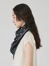 <シルクスカーフ88>ジオメドット