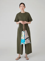 REVERSIBLE PRINT TOTE BAG L / COLLAGE BALLOON HISTORY