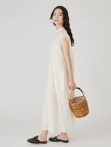 <かごバッグ>天然草木持ち手