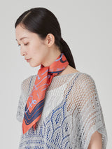 SILK SCARF 65 / FISH