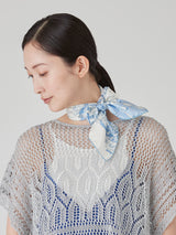 SILK SCARF 65 / ROOF TOP VIEW