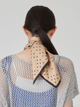 <シルクスカーフ88>ジオメドット