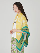 <リネンミックスストール120>フローラ