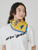 <コットンスカーフ65>シェル