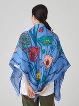 <リネンミックスストール120>ブルーム