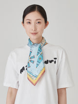 SILK SCARF 65 / PAPER TOY