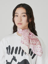 SILK SCARF 65 / ROOF TOP VIEW