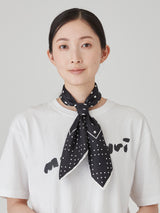 <シルクスカーフ65>ジオメドット