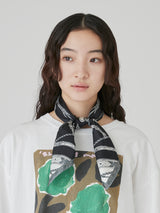 <シルクスカーフ65>ネイティブビット