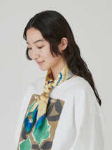 SILK SCARF 65 / PAPER TOY