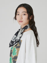SILK SCARF 65 / FLOWER