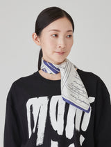 <シルクスカーフ65>ニュースペイパー