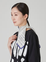 <シルクスカーフ65>ニュースペイパー