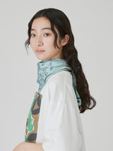 SILK SCARF 65 / MAGICAL MAP