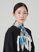 SILK SCARF 65 / ROOF TOP VIEW