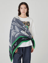 <リネンミックスストール120>フローラ