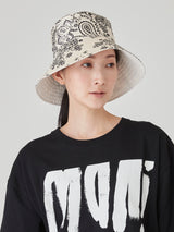 <リバーシブルハット>カレイドバンダナ