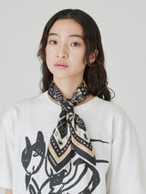 <シルクスカーフ65>バベルバンダナ