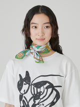 <シルクスカーフ65>ケピ