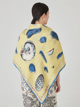 LINEN MIX STOLE 120 / SHELL