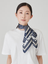 <シルクスカーフ65>バベルバンダナ