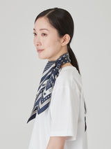 <シルクスカーフ65>バベルバンダナ