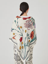 <リネンミックスストール120>ブルーム