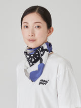 SILK SCARF 65 / PAINT FLOWER
