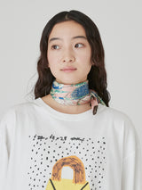 SILK SCARF 65 / JUNGLE FRUITS