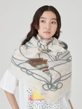 <コットンシルクストール120>ブレードタッセル