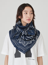 LINEN STOLE 120 / KAREIDO BANDANA