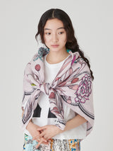 <リネンミックスストール120>ブルーム