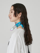 SILK SCARF 65 / COLLAGE BALLOON HISTORY